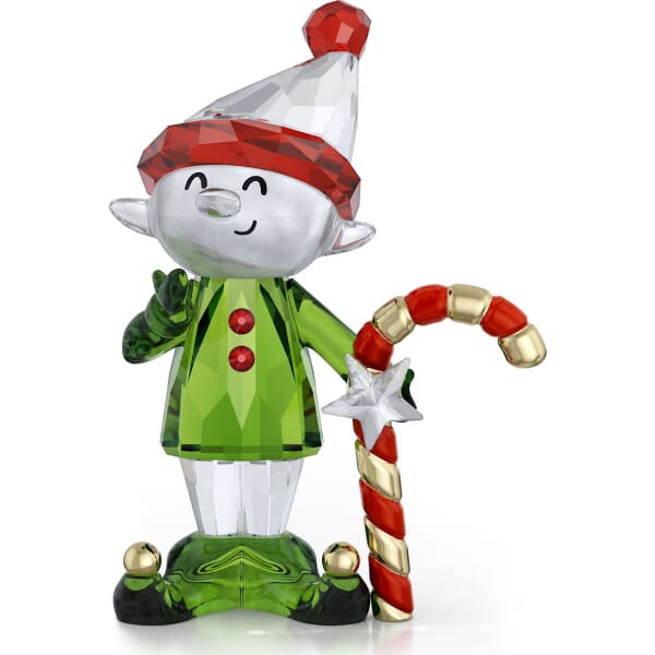 Swarovski figurer Holiday Cheers Dulcis Elf and Candy Cane - 5701852