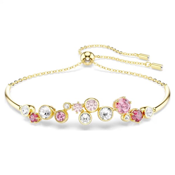 Swarovski armbånd Constella bracelet Mixed cuts, Multicolored, Gold-tone plated - 5722476