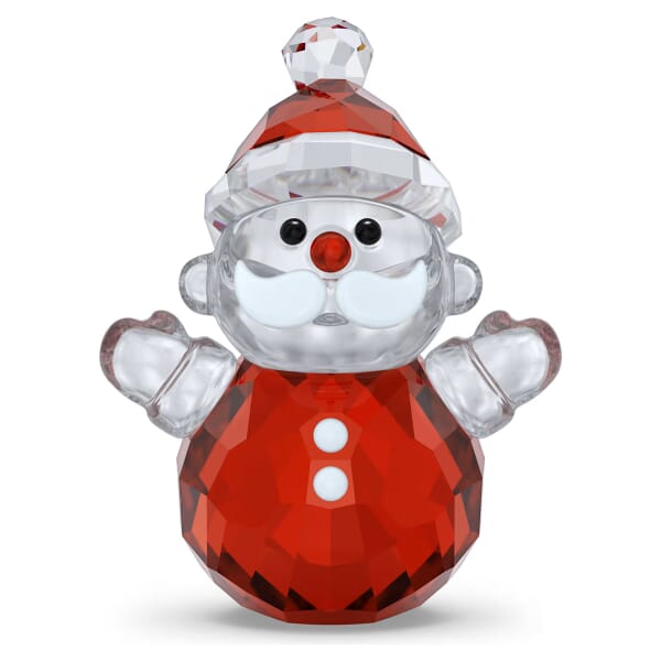 Swarovski figurer Holiday Cheers nissefigur i rødt med 221 fasetter - 5735123