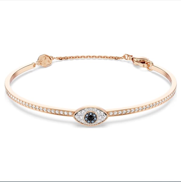 Swarovski armbånd Symbolica bangle Eye, Multicolored, Rose gold-tone plated - 5736985 Swarovski armbånd Symbolica bangle Eye, Multicolored, Rose gold-tone plated - 5736985