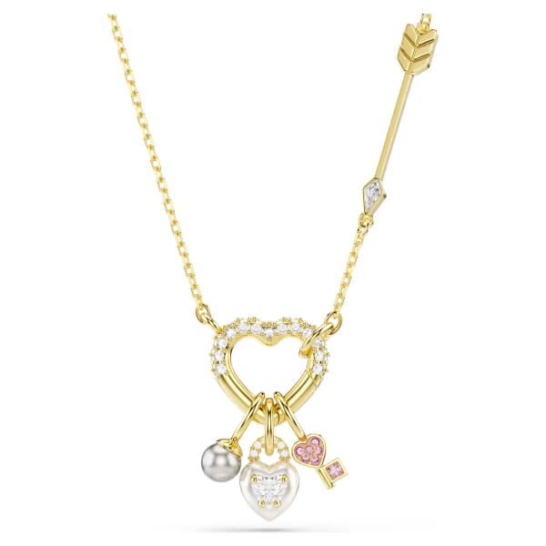 Swarovski smykke Idyllia anheng med krystaller i gullfinish - 5737290