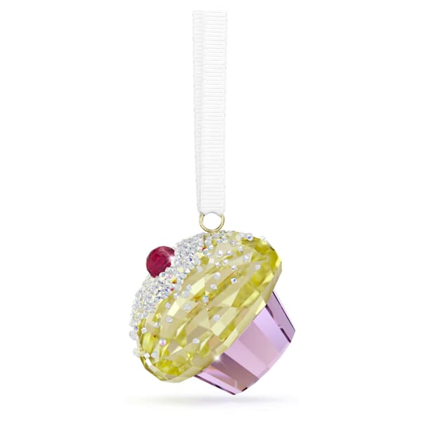 Bilde av Swarovski cupcake-ornament i farget krystall - 5742103
