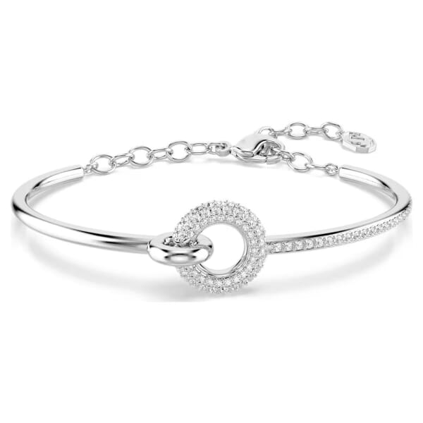 Swarovski armbånd Dextera bangle Round cut, White, Rhodium plated - 5743569 Swarovski armbånd Dextera bangle Round cut, White, Rhodium plated - 5743569