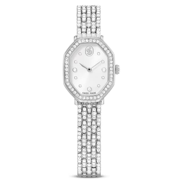 Bilde av Swarovski Dextera Octagon klokke i sølvtoner - 5749451