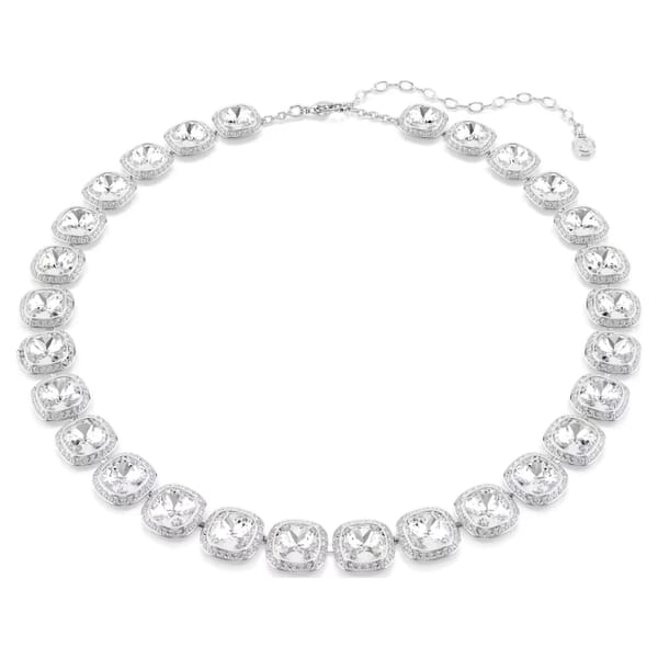 Bilde av Swarovski Una Angelic halskjede med hvite krystaller - 5751326