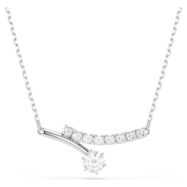 Bilde av Swarovski Matrix halskjede med hvite stener- 5753568
