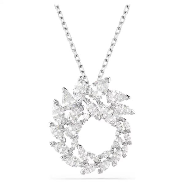 Swarovski smykke Mesmera pendant Marquise cut, White, Rhodium plated - 5759837