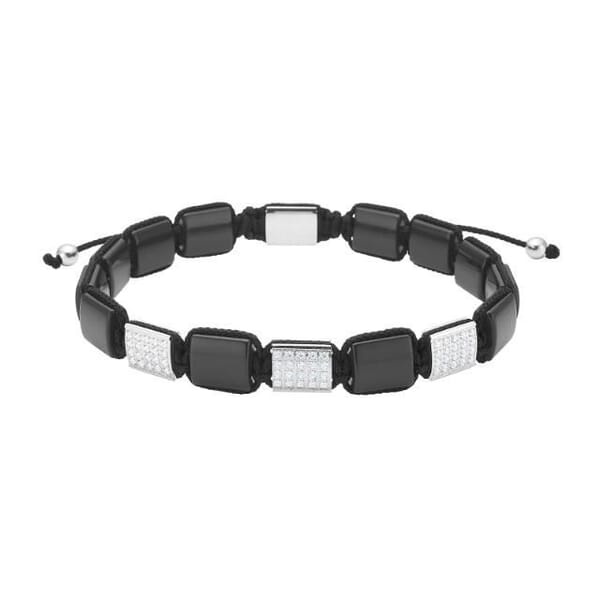 Armbånd i stål med agate. SON of NOA - 80890452700 Armbånd i stål med agate. SON of NOA - 80890452700