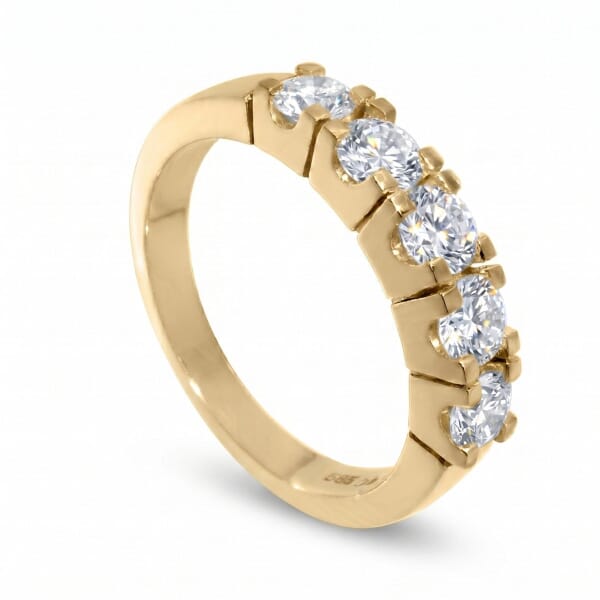 Iselin forlovelsesring i gult gull-85050150