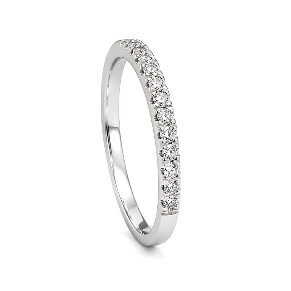 Diamantring i hvitt gull med Lab Grown diamanter 0,25ct TW-VS - Bur5Z0020hv