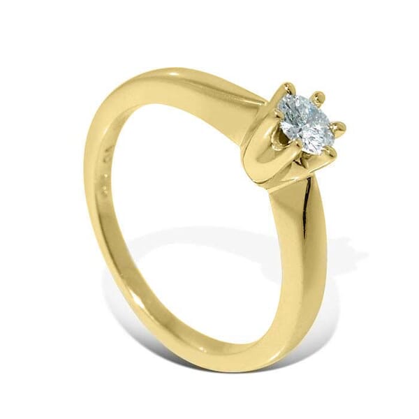 Diamantring forlovelsesring Ida 0,15 ct TW-Si - COC0098500-2 Diamantring forlovelsesring Ida 0,15 ct TW-Si - COC0098500-2
