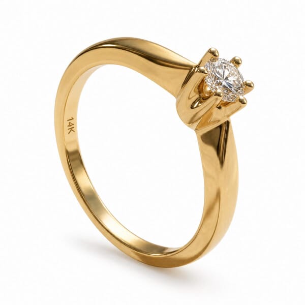 Diamantring forlovelsesring  Ida 0,20 ct TW-Si  - COC0098600-2