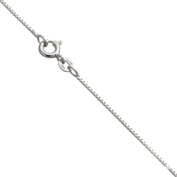 Veneziansk Kjede 14K Hvitt Gull (585) | Fast Lavpris 0.8mm - FBM0842HV