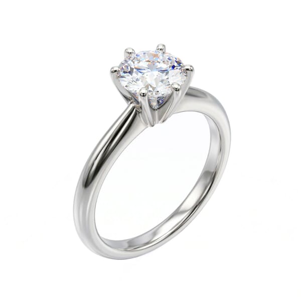 Forlovelsesring i hvitt gull med lab grown diamant 1,00ct River (D) VS2 - LG710508034 Forlovelsesring i hvitt gull med lab grown diamant 1,00ct River (D) VS2 - LG710508034