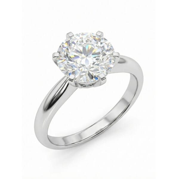 Forlovelsesring i hvitt gull med lab grown diamant 2,00ct River (E) VS2 - LG747590748 Forlovelsesring i hvitt gull med lab grown diamant 2,00ct River (E) VS2 - LG747590748