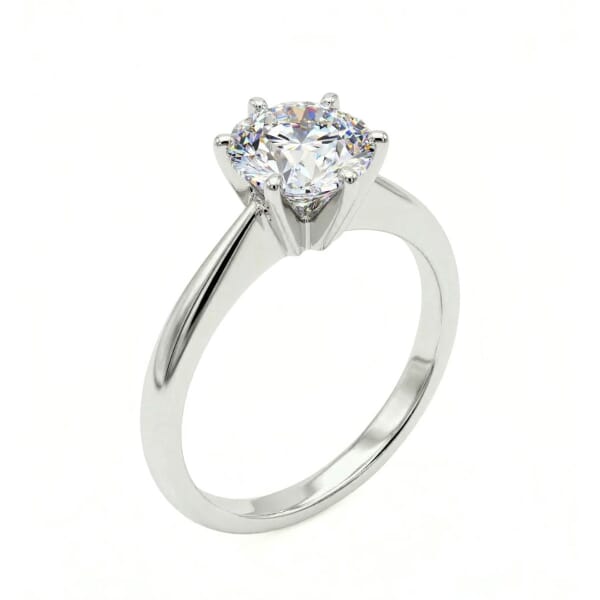 Forlovelsesring i hvitt gull med lab grown diamant 1,50ct River (E) VS2 - LG747502440 Forlovelsesring i hvitt gull med lab grown diamant 1,50ct River (E) VS2 - LG747502440