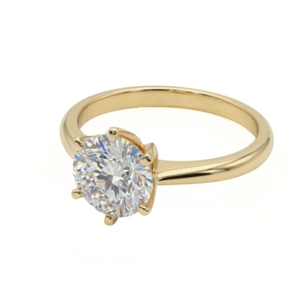 Forlovelsesring i gult gull med lab grown diamant 2,00ct River (E) VS2 - LG747590875 Forlovelsesring i gult gull med lab grown diamant 2,00ct River (E) VS2 - LG747590875